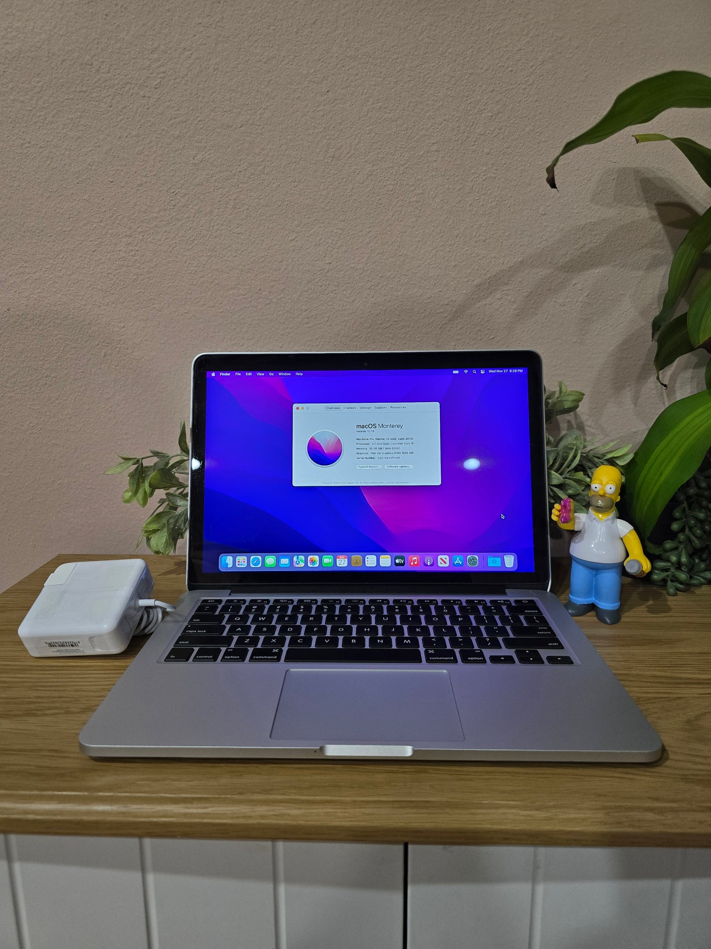 Apple MacBook Pro Retina 13.3" (A1502) 16GB RAM, 256GB SSD, MacOS Monterey Refurbished